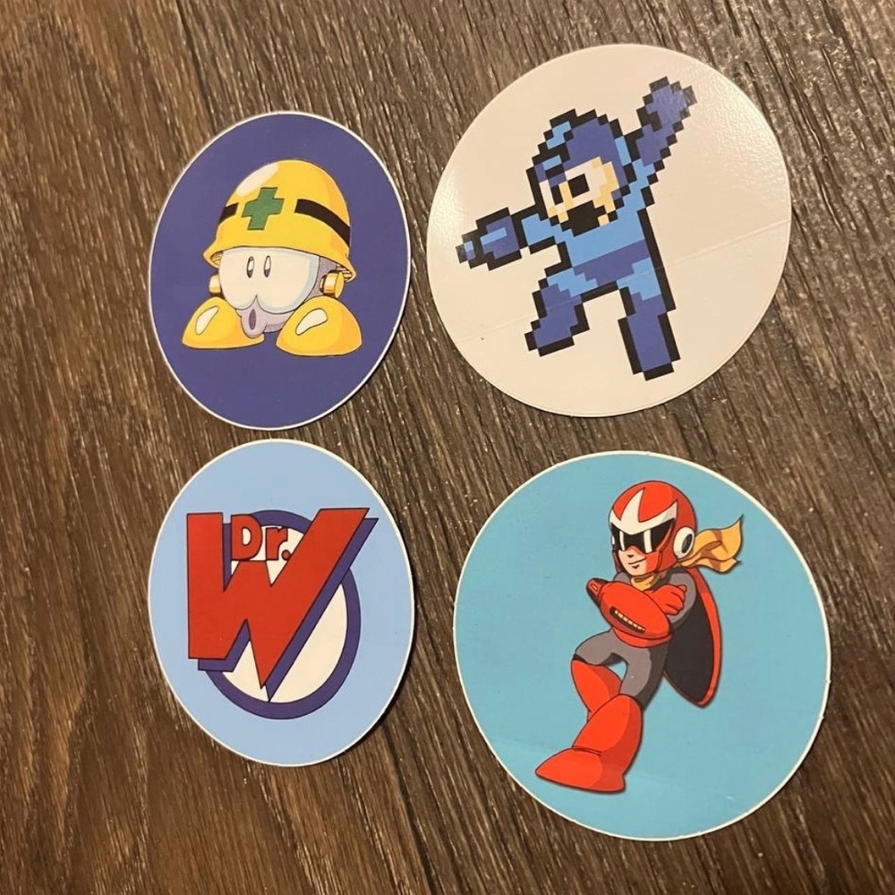 Megaman Sticker Lot